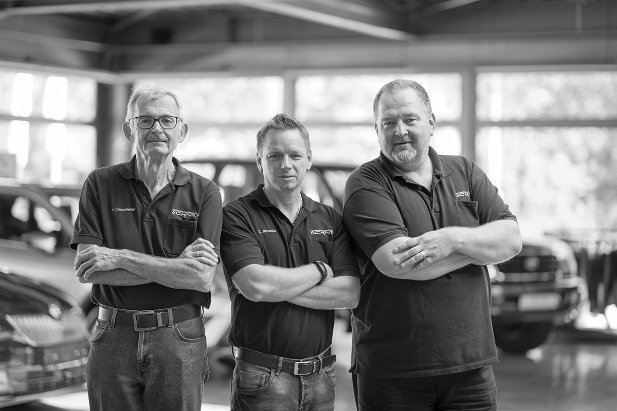 Team von Automobilecenter Schmid